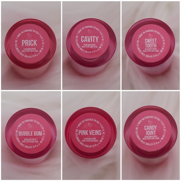 ❤️NEW Jeffree Star Cosmetics Blood Sugar Mini Velour Liquid Lipstick Bundle 2 - Picture 4 of 6